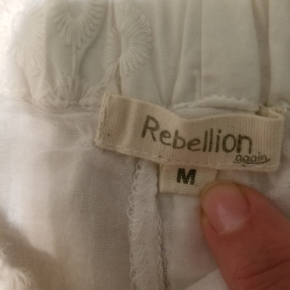 White boho tunic dress - Picture 5 of 7